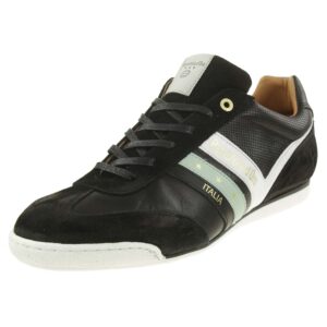 Pantofola d' Oro VASTO UOMO LOW Herren Leder Sneaker 10221038 schwarz