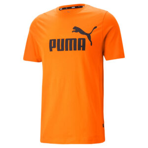 PUMA Herren ESS Essential Logo Tee T-Shirt 586667 23 orange Übergröße bis 4XL