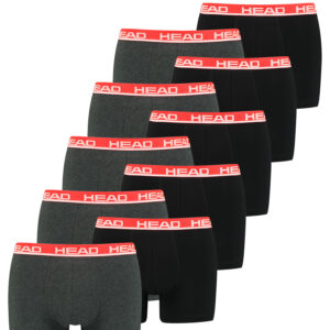 Head Herren Basic Boxer Pant Shorts Unterwäsche Unterhose 10 er Pack