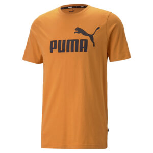 PUMA Herren ESS Essential Logo Tee T-Shirt 586667 27 orange Übergröße bis 4XL