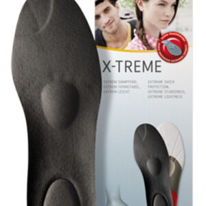 3 Paar Bergal X-TREME Einlegesohle Gr. 36-46 dämpfende Sohle (Weiches, hautfreun...