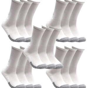 15 Paar Under Armour HeatGear Crew Socken Unisex Sportsocken