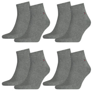 8 Paar TOMMY HILFIGER Quarter Socken Gr. 39 - 46 Herren Business Sneaker Socken
