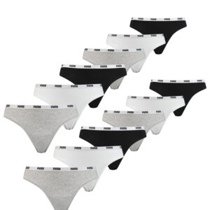 12er Pack Puma Women String Damen Slip Unterwäsche 701218849