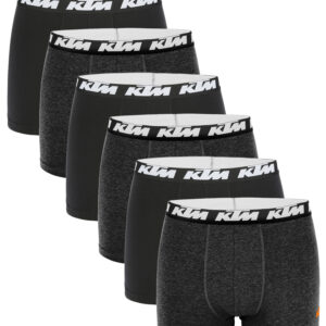 KTM by FREEGUN Boxershorts für Herren Unterwäsche Pant Men´s Boxer 6 er Pack