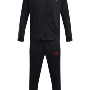 Under Armour Herren Knit Trainingsanzug Jogginganzug 1357139 002 Schwarz / Rot
