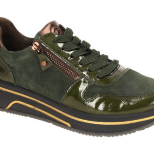 ara SAPPORO 3.0 1227540-96 dunkel-gr?n - sportliche Halbschuhe f?r Damen