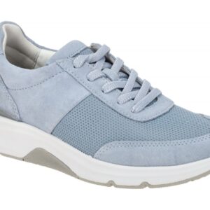 Gabor ROLLINGSOFT 66.897.26 hell-blau - sportliche Halbschuhe f?r Damen