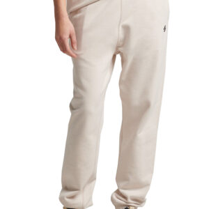 Superdry Damen CREW JOGGERS Jogginghose Sweatpants Fitnesshose beige