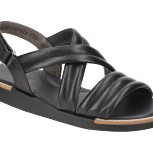 Paul Green 6054-00x schwarz - Riemchen Sandale f?r Damen