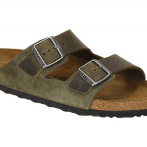 Birkenstock ARIZONA BS 1028151 dunkel-gr?n - bequeme Pantoletten f?r Herren