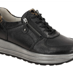 Waldl?ufer H 758009 203 642 schwarz - bequeme Halbschuhe f?r Damen