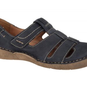 Josef Seibel FERGEY 59 59659 869 530 dunkel-blau - bequeme Slipper f?r Damen