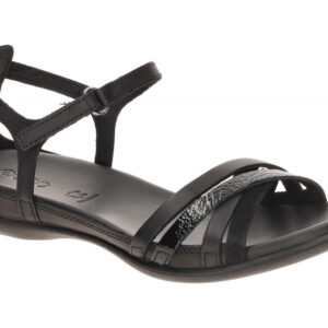 Ecco FLASH 24424351094 schwarz - Riemchen Sandale f?r Damen