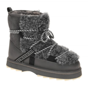EMU BLURRED TEDDY W13196 CHAR grau - Winterstiefelette f?r Damen