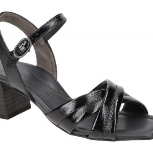 Paul Green 7945-011 schwarz - Riemchen Sandale f?r Damen