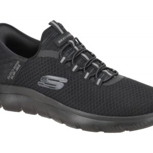 Skechers SUMMITS 232457 BBK schwarz - Slipper f?r Herren