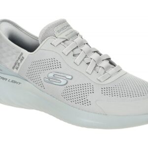 Skechers BOUNDER 2.0 232459 GRY hell-grau - sportliche Slipper f?r Herren