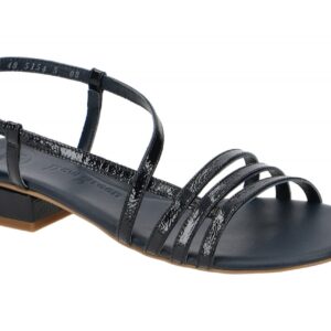 Paul Green 7621-02 dunkel-blau - Riemchen Sandale f?r Damen