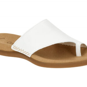 Gabor 03.700.21 wei? - Pantoletten f?r Damen