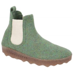 Asportuguesas CAIA P018084016 gr?n - bequeme Stiefelette f?r Damen