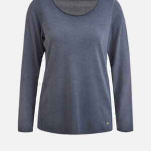 SMITH & SOUL Damen Langarmshirt, dunkelblau