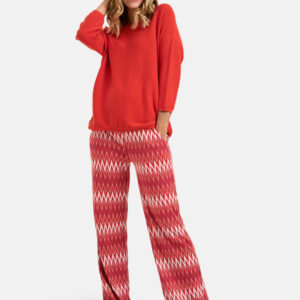 SMITH & SOUL Damen Pullover, rotorange