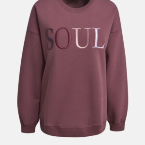SMITH & SOUL Damen Sweatshirt, bordeaux