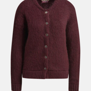 SMITH & SOUL Damen Strickjacke, bordeaux