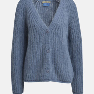 SMITH & SOUL Damen Strickjacke, jeansblau