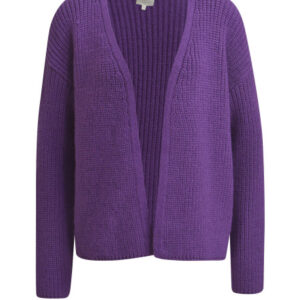 MILANO ITALY Damen Strickjacke, lila