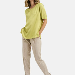 MILANO ITALY Damen Hose, beige