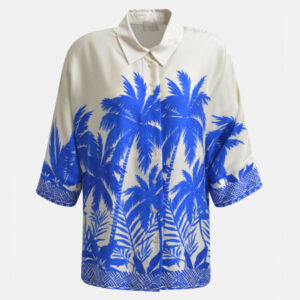 MILANO ITALY Damen Bluse, blau