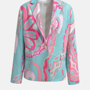MILANO ITALY Damen Blazer, türkis