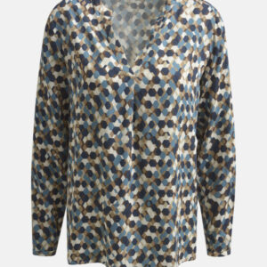 MILANO ITALY Damen Bluse, rauchblau