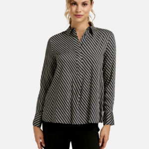 MILANO ITALY Damen Bluse, schwarz