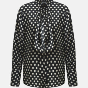 MILANO ITALY Damen Bluse, schwarz