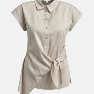 MILANO ITALY Damen Bluse, beige