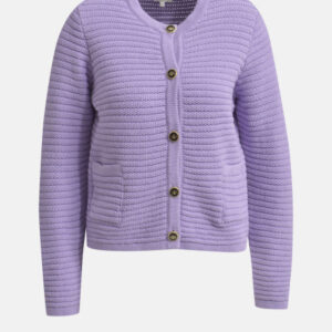 MILANO ITALY Damen Strickjacke, lavendel