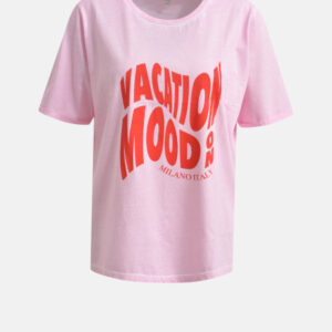 MILANO ITALY Damen T-Shirt, rosa