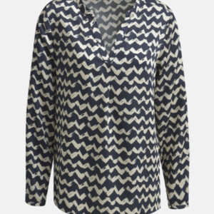 MILANO ITALY Damen Bluse, dunkelblau