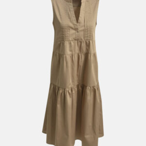 MILANO ITALY Damen Kleid, hellbraun