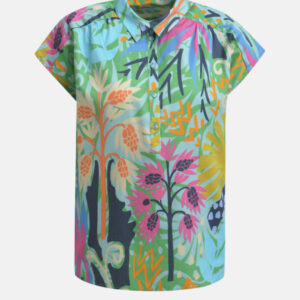 MILANO ITALY Damen Bluse, grün