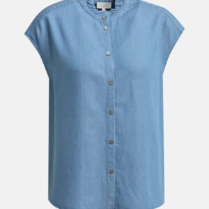 MILANO ITALY Damen Bluse, blau
