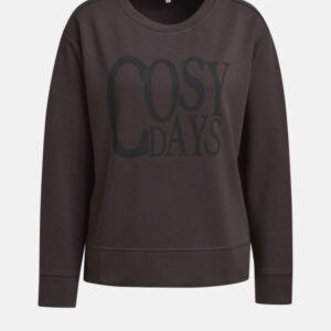 MILANO ITALY Damen Sweatshirt, mocca