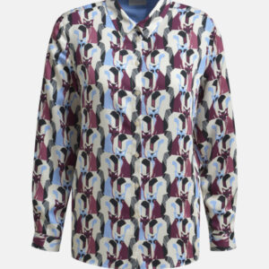 MILANO ITALY Damen Bluse, vino