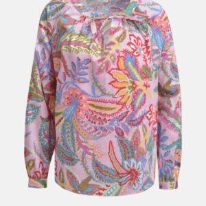 MILANO ITALY Damen Bluse, rosa