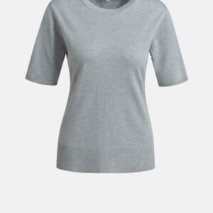 MILANO ITALY Damen Strickshirt, grau