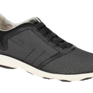 Geox NEBULA U04D7F0007TC9999 schwarz - bequeme Slipper f?r Herren