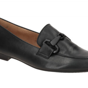 Gabor 85.211.27 schwarz - elegante Slipper f?r Damen